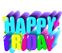 Happy Friday Weekend Sticker