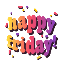 Happy Friday Weekend Sticker