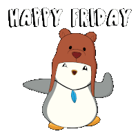 Happy Friday Weekend Sticker