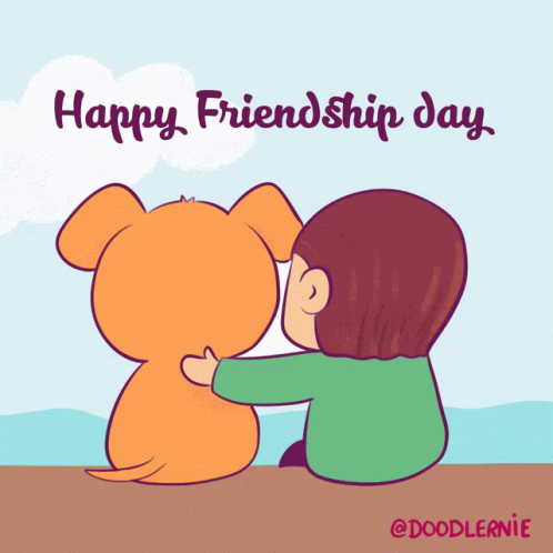 Happy Friendship Day Doodlernie GIF