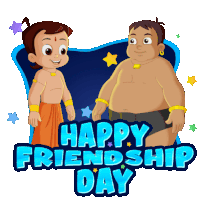 Happy Friendship Day Kalia Sticker