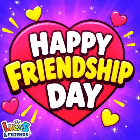 Happy Friendship Day Love My Friends GIF