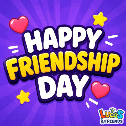 Happy Friendship Day Love My Friends GIF