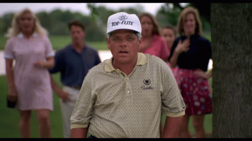 Happy Gilmore Smh GIF. This 498 x 280 animated GIF is part of our guy shaking head collection. Related themes include happy gilmore, no, shocked. Created by…