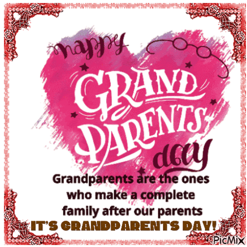 Happy Grandparents Day GIF. This 498 x 498 animated GIF is part of our happy grandparents day collection. Created by sobronxjourno. View the original…