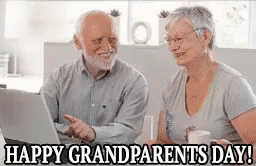 Happy Grandparents Day GIF. This 256 x 166 animated GIF is part of our happy grandparents day collection. View the original animation, share it, or browse…