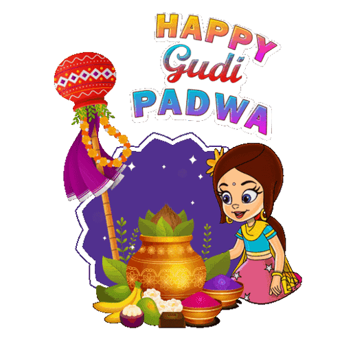 Happy Gudi Padwa Princess Indumati GIF