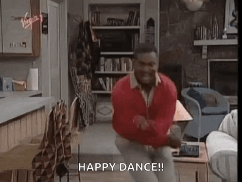 Happy Guy Dancing GIF