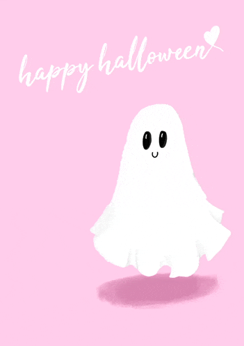 Happy Halloween Ghost GIF
