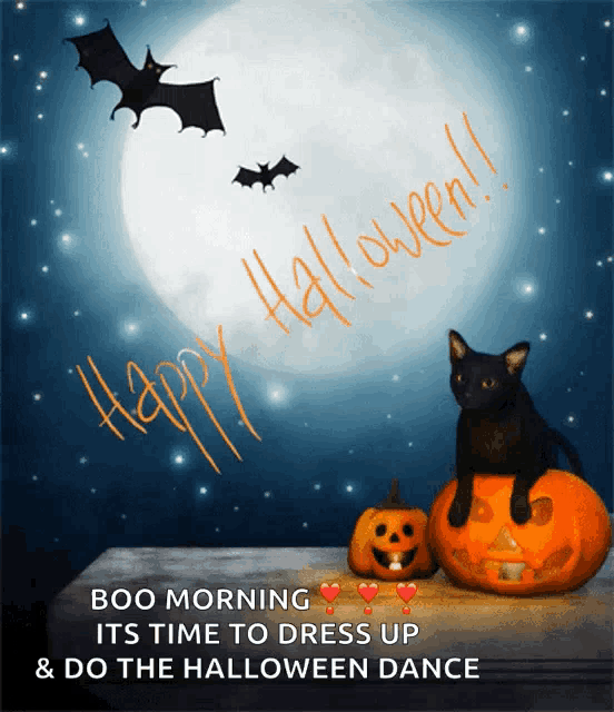 Happy Halloween Jack O Lantern GIF