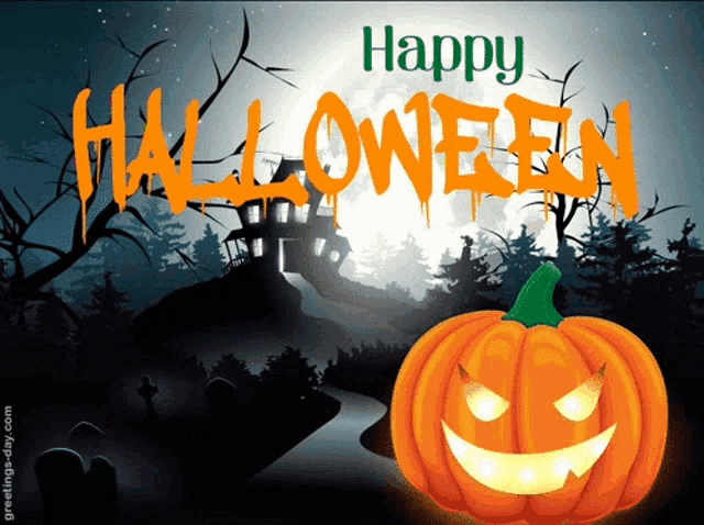 Happy Halloween Pumpkin GIF