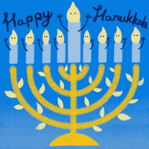 Happy Hanukkah GIF