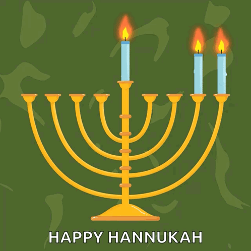 Happy Hanukkah Day Two GIF
