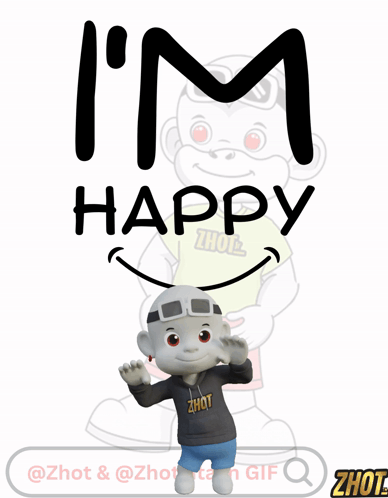 Happy Happiness GIF. This 388 x 498 animated GIF is part of our happy merchant collection. Related themes include celebration, cheerful, excited. Created by…