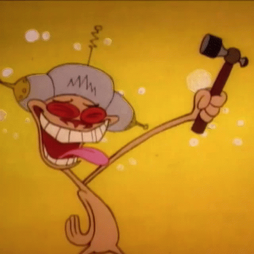 Happy Happy Joy Joy Pain GIF. This 498 x 498 animated GIF is part of our ren and stimpy happy happy joy joy collection. Related themes include pain, ren and…