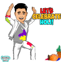 Happy Holi Sticker