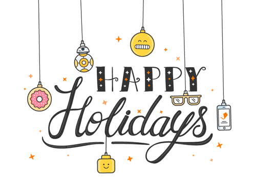 Happy Holidays Christmas GIF
