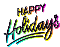 Happy Holidays Happy Sticker