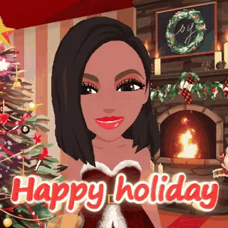 Happy Holidays Lignon GIF