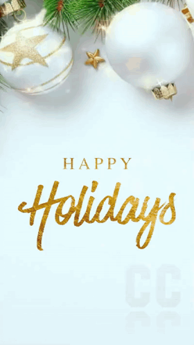 Happy Holidays Merry Christmas GIF