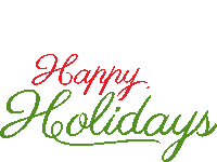 Happy Holidays Winter Joy Sticker