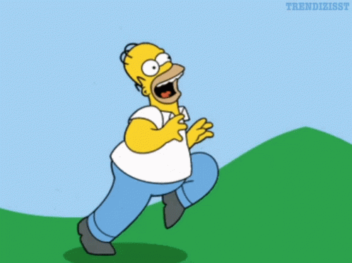 Happy Homer Simpson GIF