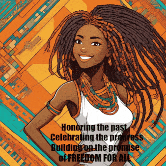 Happy Juneteenth GIF