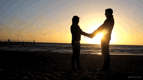 Happy Kiss Day Couple GIF