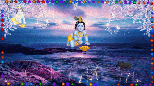Happy Krishna Janmashtami GIF