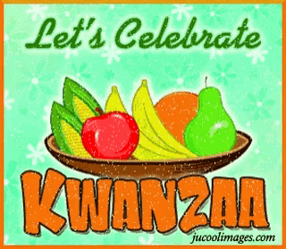 Happy Kwanzaa Celebrate GIF
