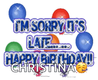 Happy Late Birthday Hbd GIF