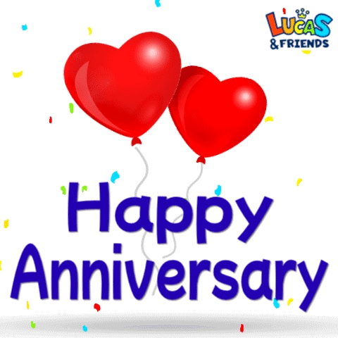Happy Marriage Anniversary Joyeux Anniversaire GIF