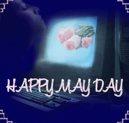 Happy May Day May Day Flowers GIF