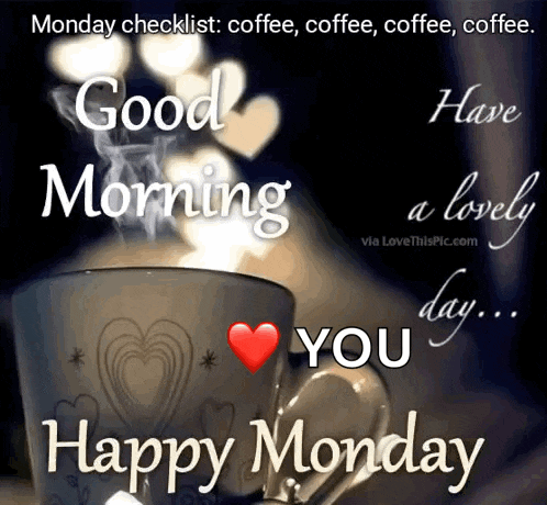 Happy Monday Good Morning Monday GIF