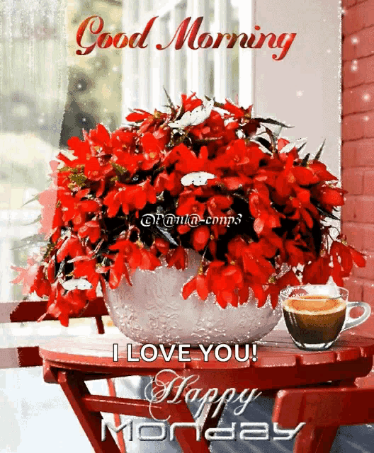 Happy Monday Good Morning GIF