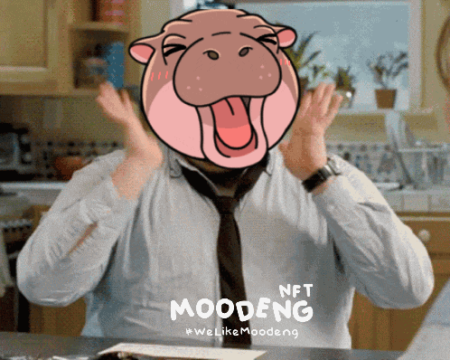 Happy Moodeng GIF