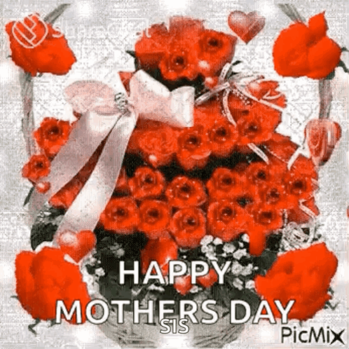 Happy Mothers Day Flowers GIF