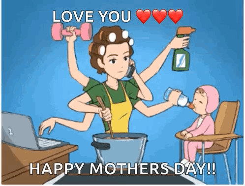 Happy Mothers Day Mom Happy Moms Day GIF