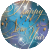 Happy New Sticker