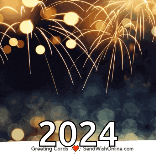 Happy New Year 2024 Happy New Year Eve GIF