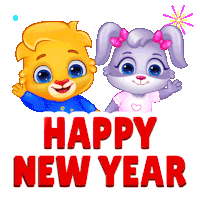Happy New Year Celebration Sticker