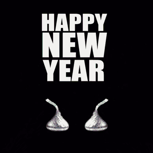 Happy New Year Fireworks GIF