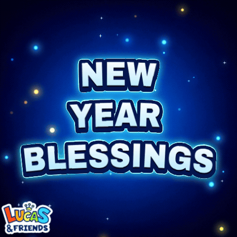 Happy New Year New Year Blessings GIF