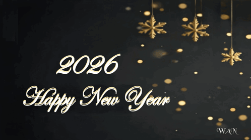 Happy New Year Seasons Greetings GIF