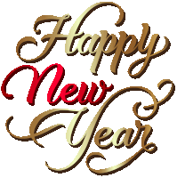 Happy New Year Sticker Sticker