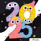 Happy New Year Theecards Sticker