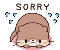 Happy Otter Sticker