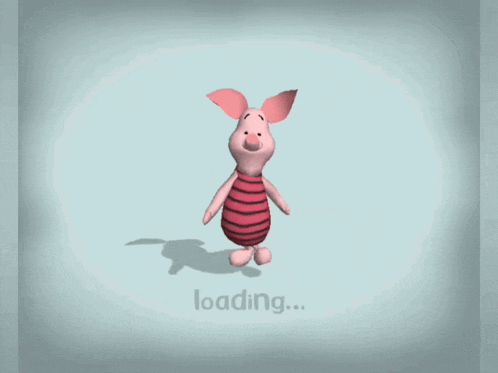 Happy Piglet GIF