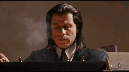 Happy Pulp Fiction GIF