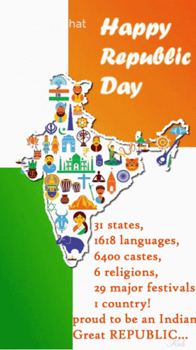 Happy Republic Day 31states GIF